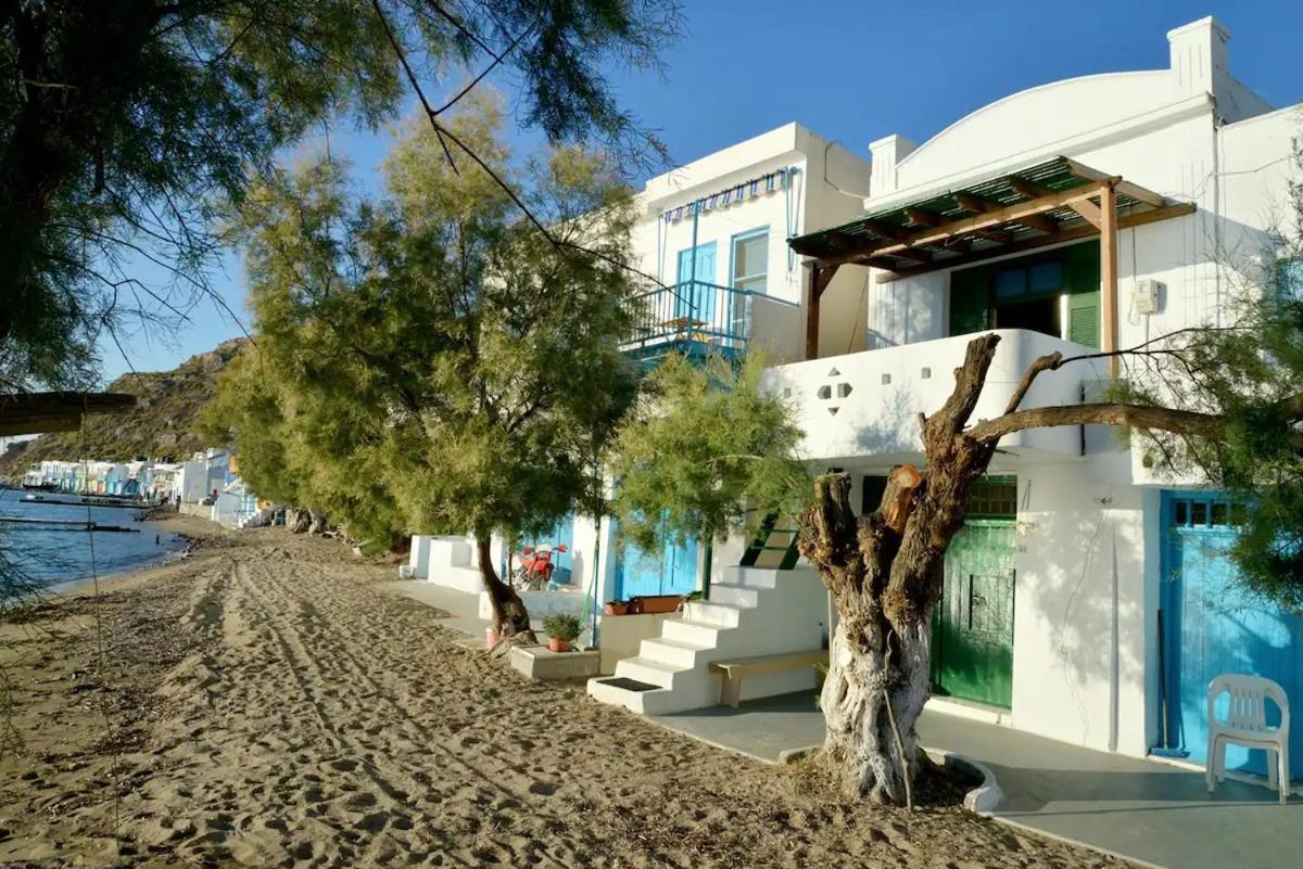 Milos Apartments Kardapis Ground Floor Klima  Exterior photo